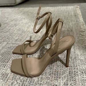 Sam Edelman nude sandal heels size 6.5